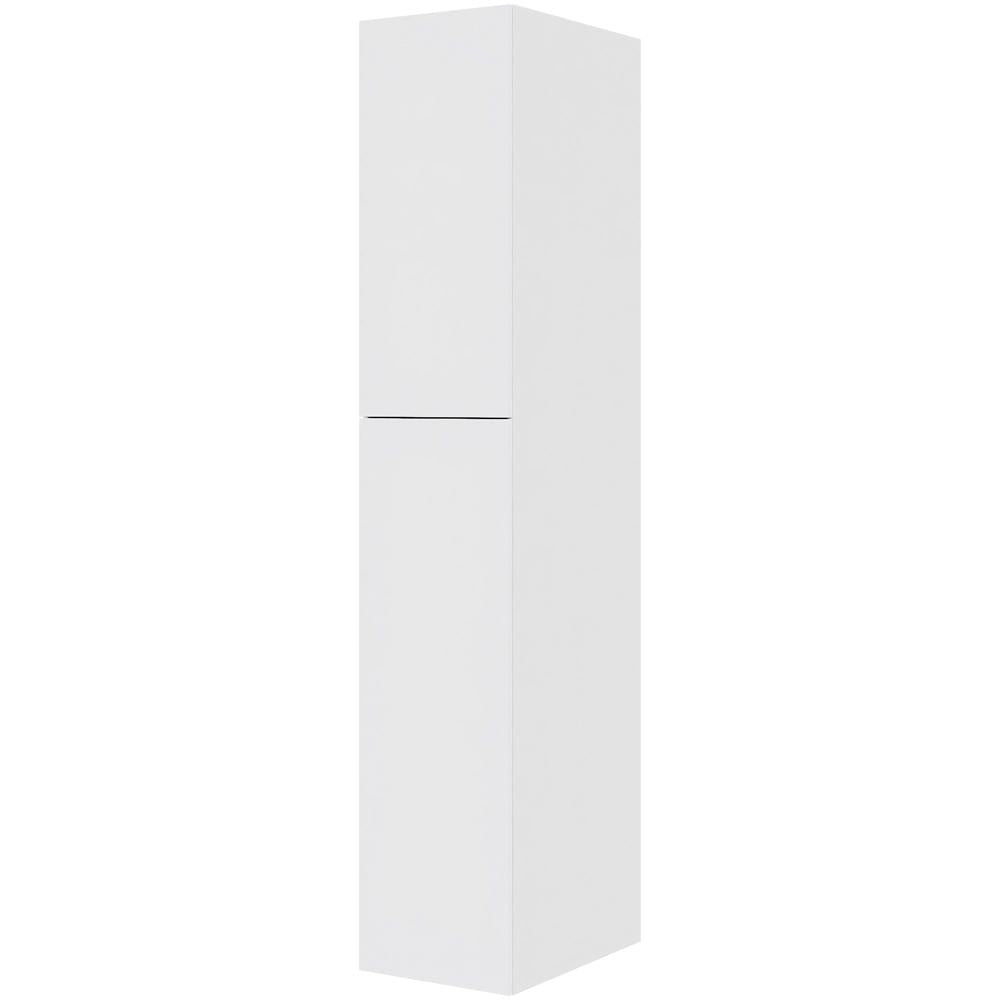 Multi-Living Køkken ekstra højt hyldeskab i Hvid Front H: 214,4 cm D: 60,0 cm med 2 delt låge inklusiv 5 hylder - Bredde: 40 cm