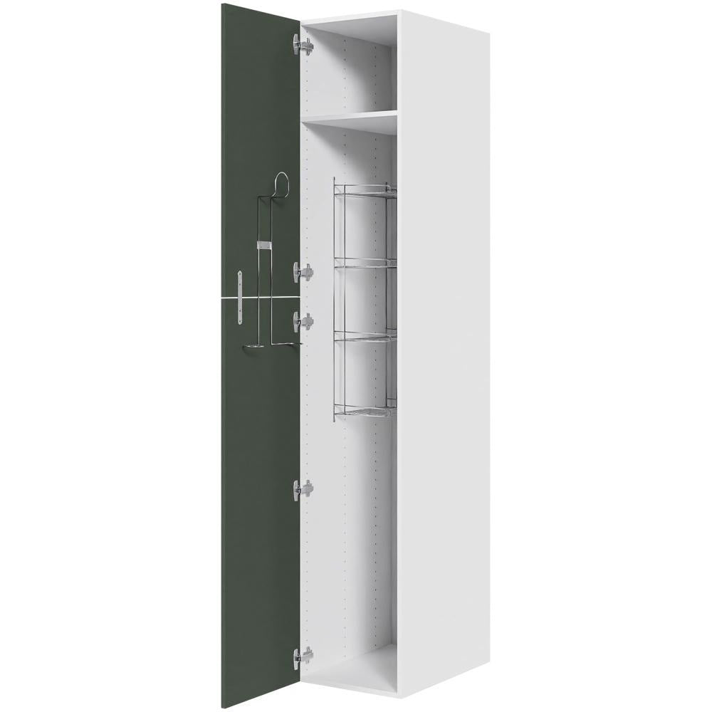 Multi-Living XL Kosteskab i Cibo Verde 120 H: 214,4 cm D: 58,0 cm B:40 cm - med hylde og låger