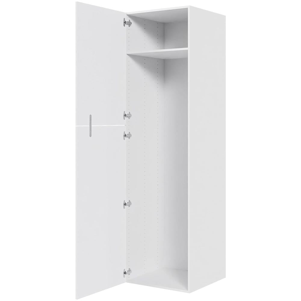 Multi-Living Køkken ekstra højt tomt skab i Hvid Front H: 214,4 cm D: 60,0 cm med 2-delt låge - i bredde: 60 cm