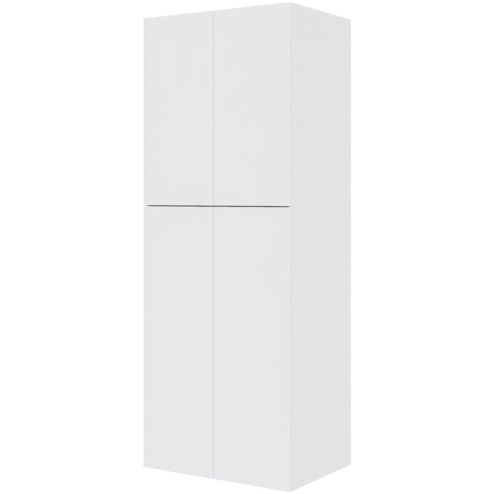 Multi-Living Køkken ekstra højt tomt skab i Hvid Front H: 214,4 cm D: 60,0 cm med 2-delt låge - i bredde: 80 cm