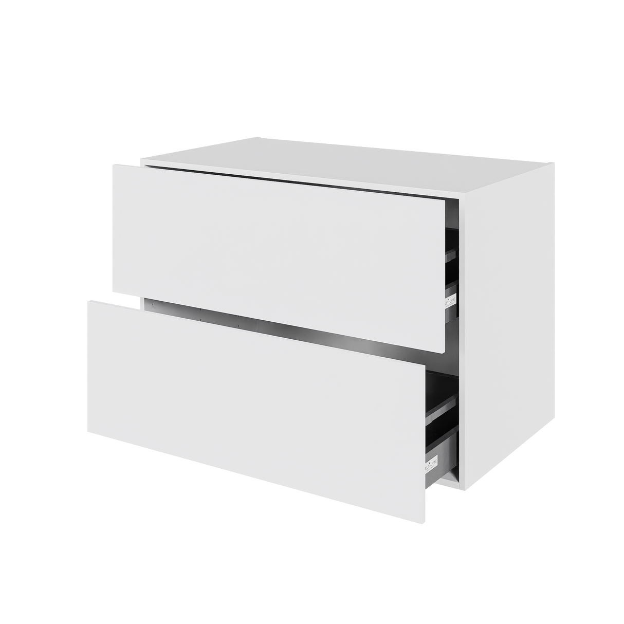 Multi-Living 2 skuffelook - HQ skuffeskab 100 cm med 2 skuffer med fuldudtræk