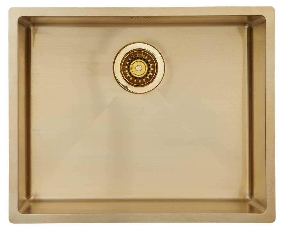 Lavabo Kubus 500 soft Massiv messing
