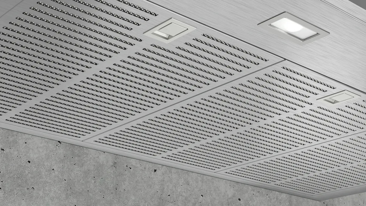 iQ300 Væghængt emhætte 90 cm Rustfrit stål - LC97BHM50