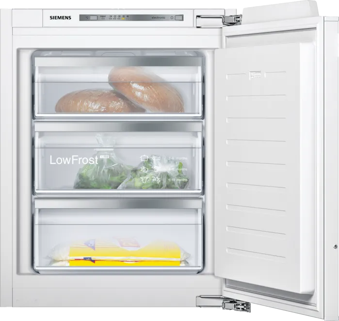 iQ500 Integrerbar fryser 71.2 x 55.8 cm fladhængsel med dæmpet lukning (soft close) GI11VADE0