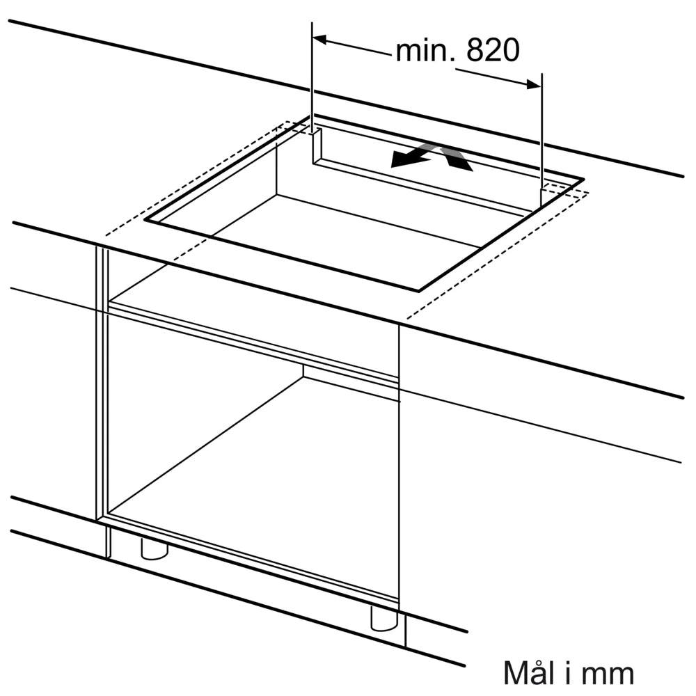Induktionskogeplade 90 cm Sort - Freeinduktion - Siemens iQ700 - EZ977KZY1E