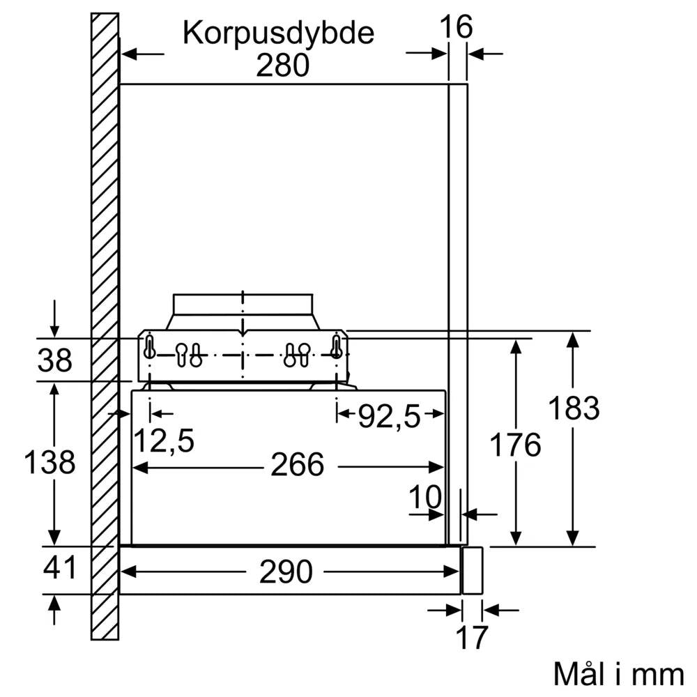 iQ100 Udtræksemhætte 60 cm Sølvmetallic - LI64MB521