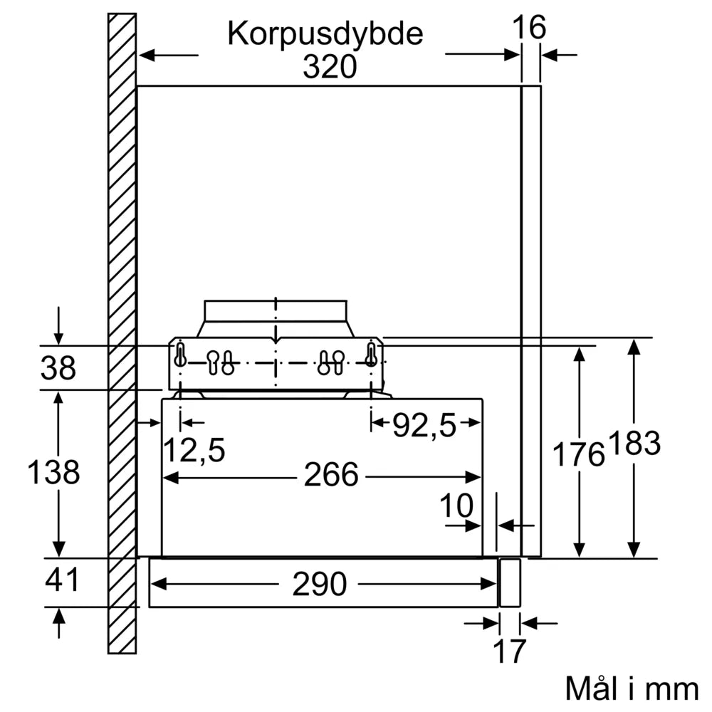iQ100 Udtræksemhætte 60 cm Sølvmetallic - LI64MB521