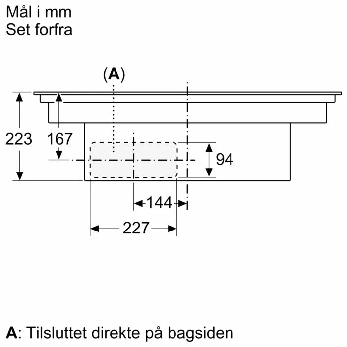 Kogeplade 80cm Induktion m/indb. Emfang HC og overflademontering med ramme - Siemens iQ700 - EX870NX68E