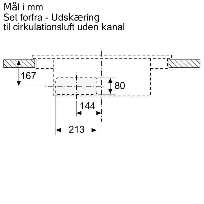 Kogeplade 80cm Induktion m/indb. Emfang HC og overflademontering med ramme - Siemens iQ700 - EX870NX68E