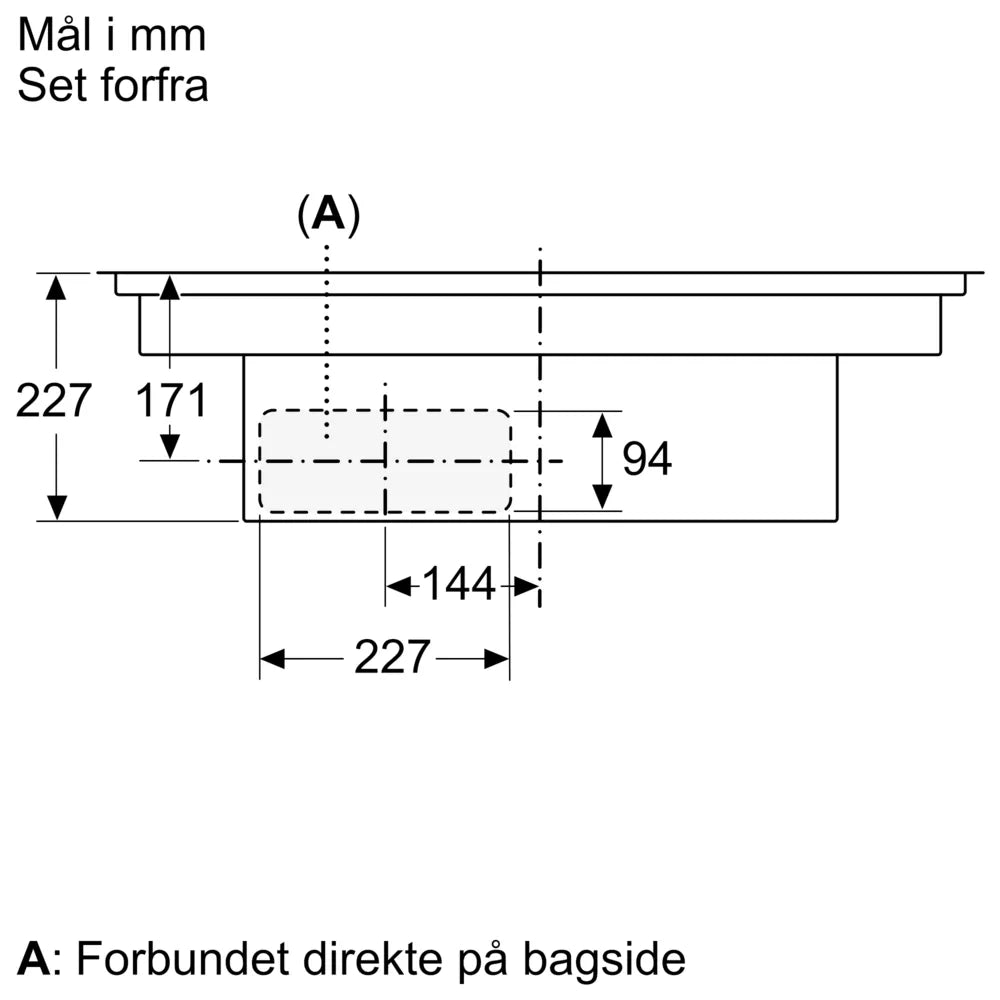 Induktionskogeplade med indbygget emfang 80 cm planmontering - Siemens iQ700 - EX807NX68E