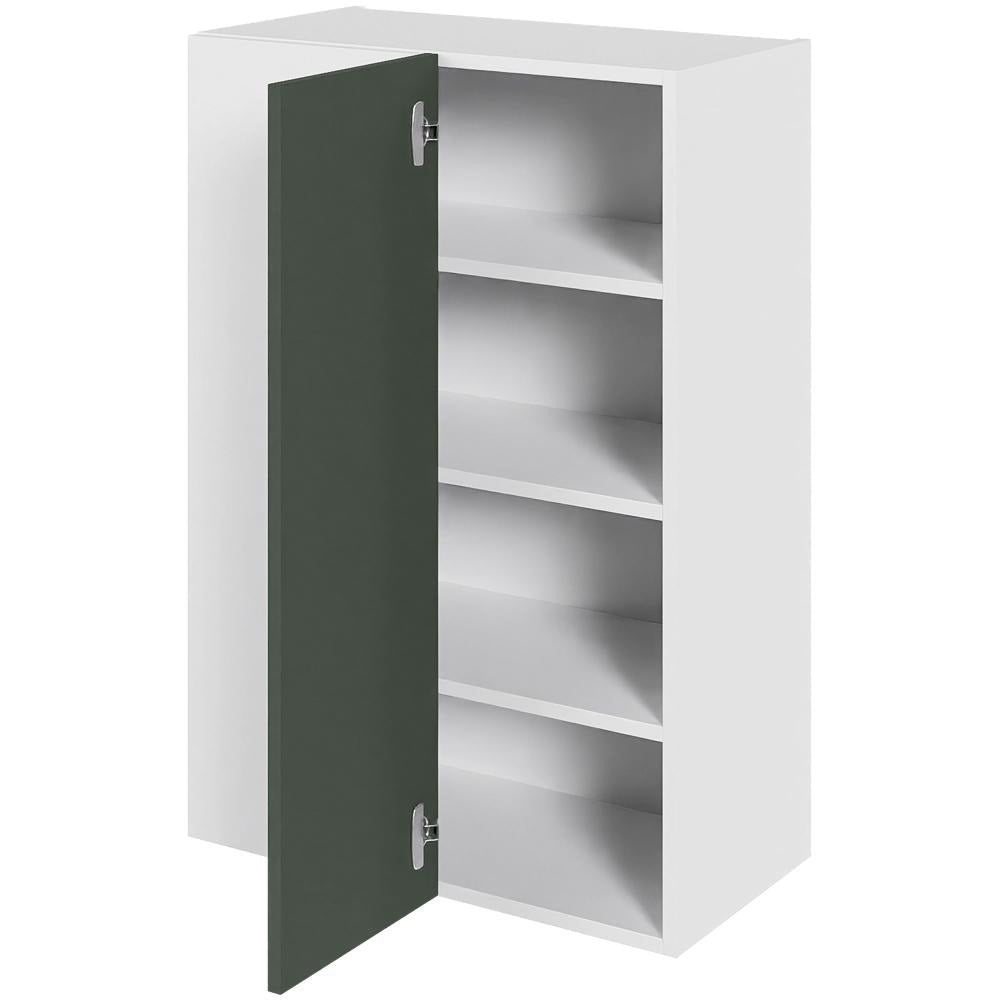 Multi-Living Køkken over hjørneskab i Cibo Verde 120 H: 89,6 cm D: 32,0 cm B: 60 cm - med 3 hylder og låge og blændstykke