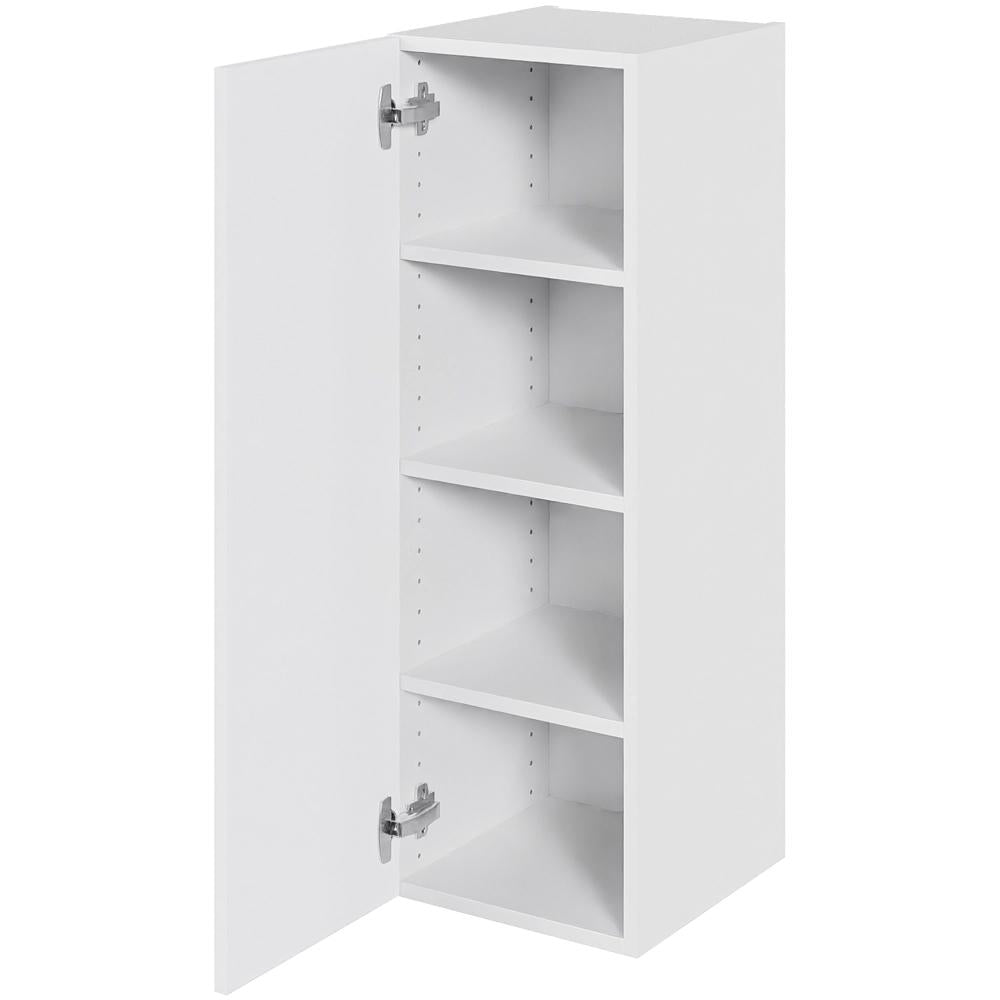 Multi-Living Køkken hyldeskab i Hvid Front H: 89,6 cm D: 34,0 cm - Inklusiv 3 hylder i Bredde: 30 cm