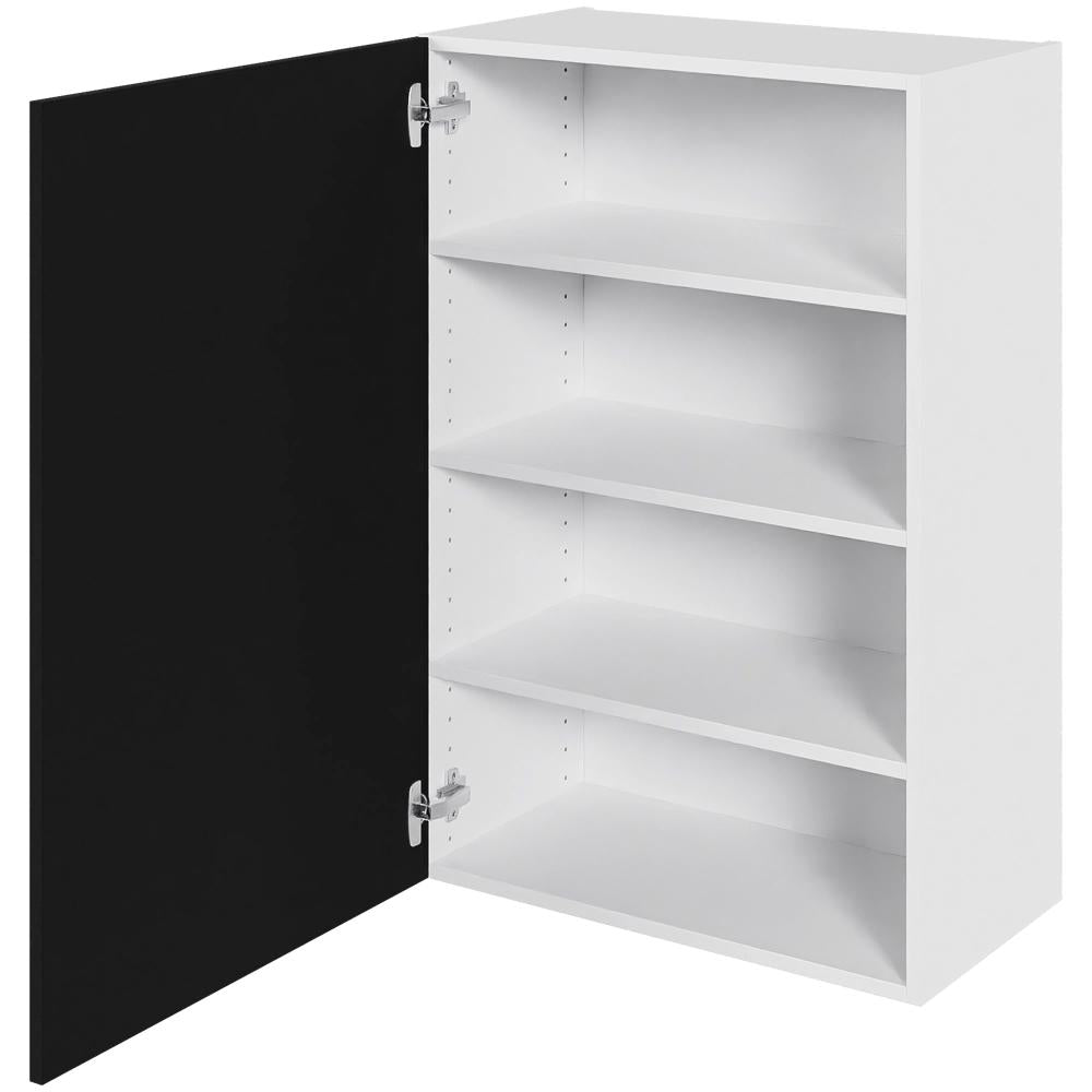 Multi-Living Køkken hyldeskab i Cibo Nero H: 89,6 cm D: 34,0 cm - Inklusiv 3 hylder - Bredde: 60 cm