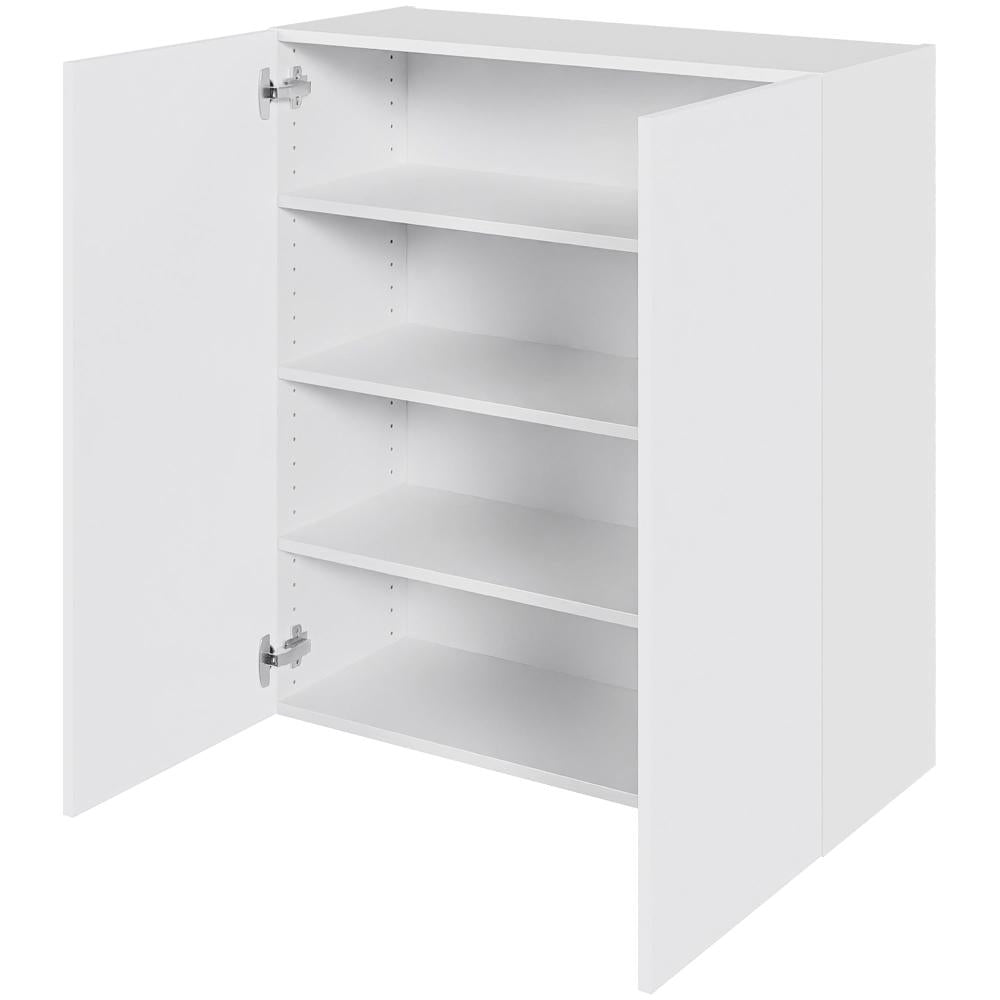 Multi-Living Køkken hyldeskab i Hvid Front H: 89,6 cm D: 34,0 cm - Inklusiv 3 hylder i Bredde: 80 cm