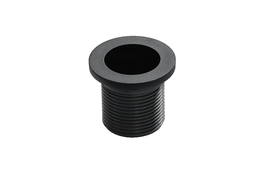 Overløbsstuds i Mat sort til Marmorline Badbordplader