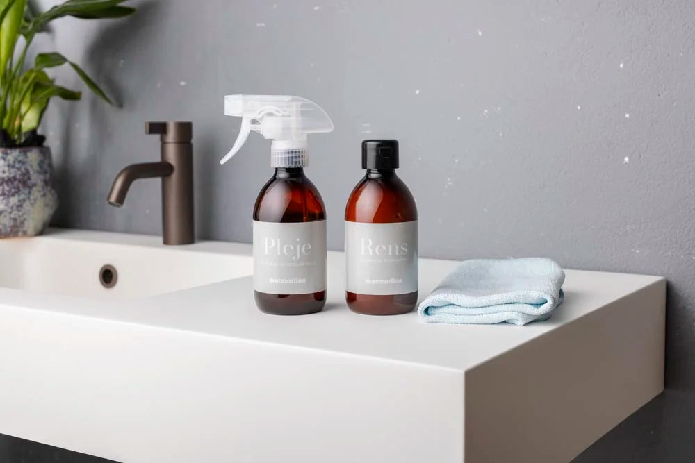 Plejesæt - til matte overflader 2 x 300 ml