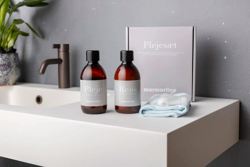 Plejesæt - til matte overflader 2 x 300 ml