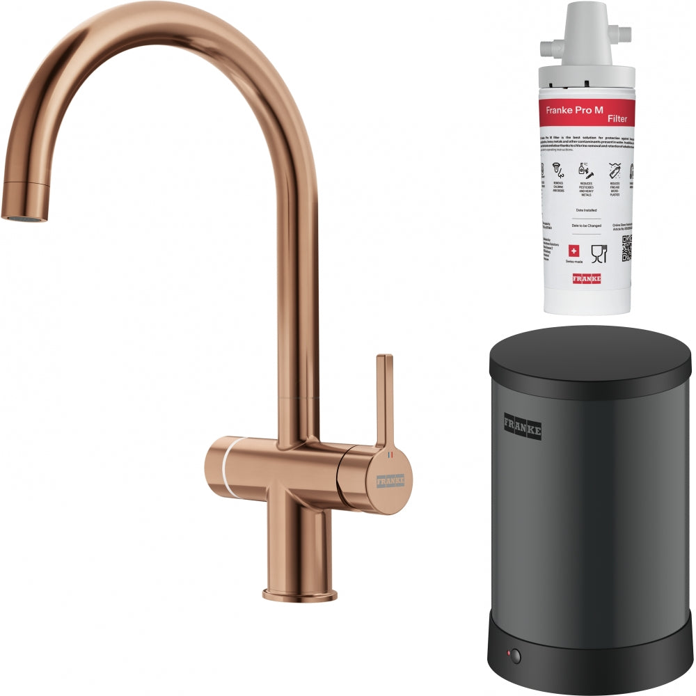 Maris WaterHub Boiling Elec. J Copper 4L - Kogende vand direkte fra hanen i Copper