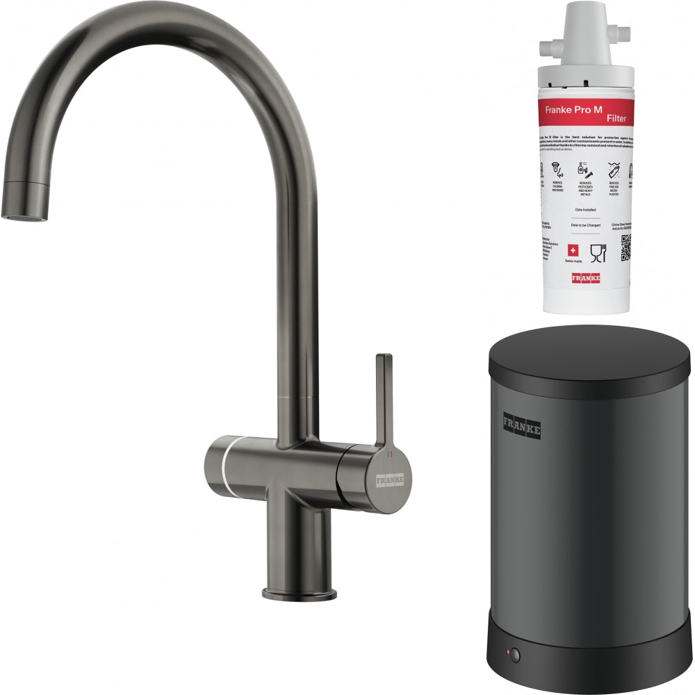 Maris WaterHub Boiling Elec. J Anthracit - Kogende vand direkte fra hanen i Anthracite