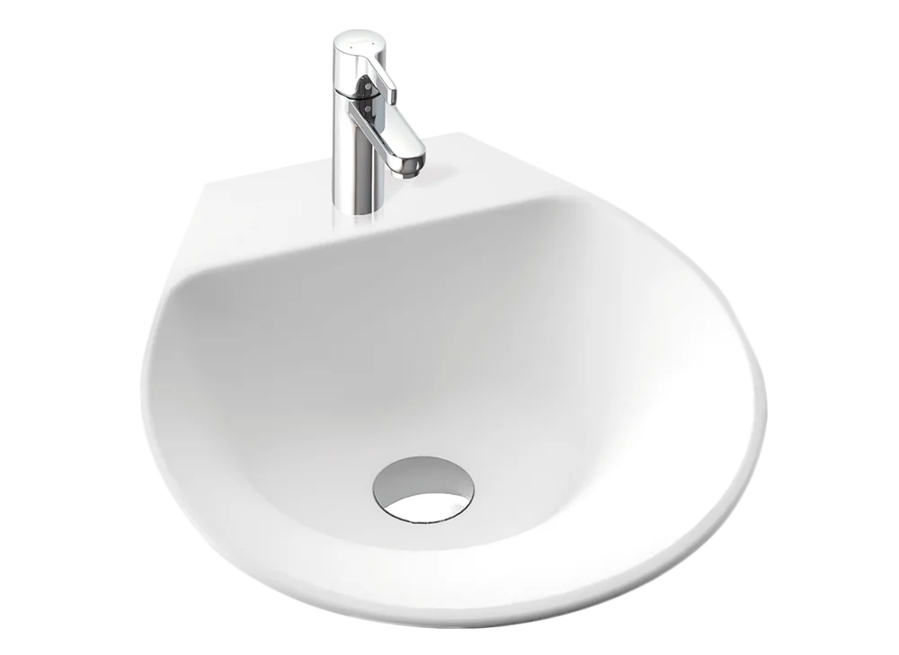 Sevilla vask i Hvid mat