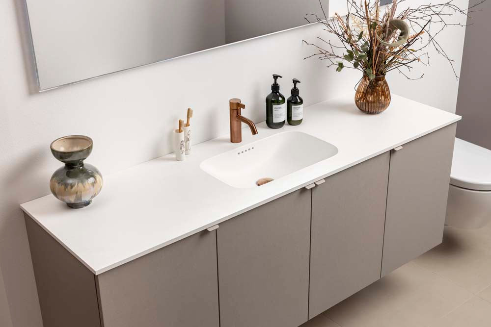 Solid Surface Nice vask Mat dybde 50 cm