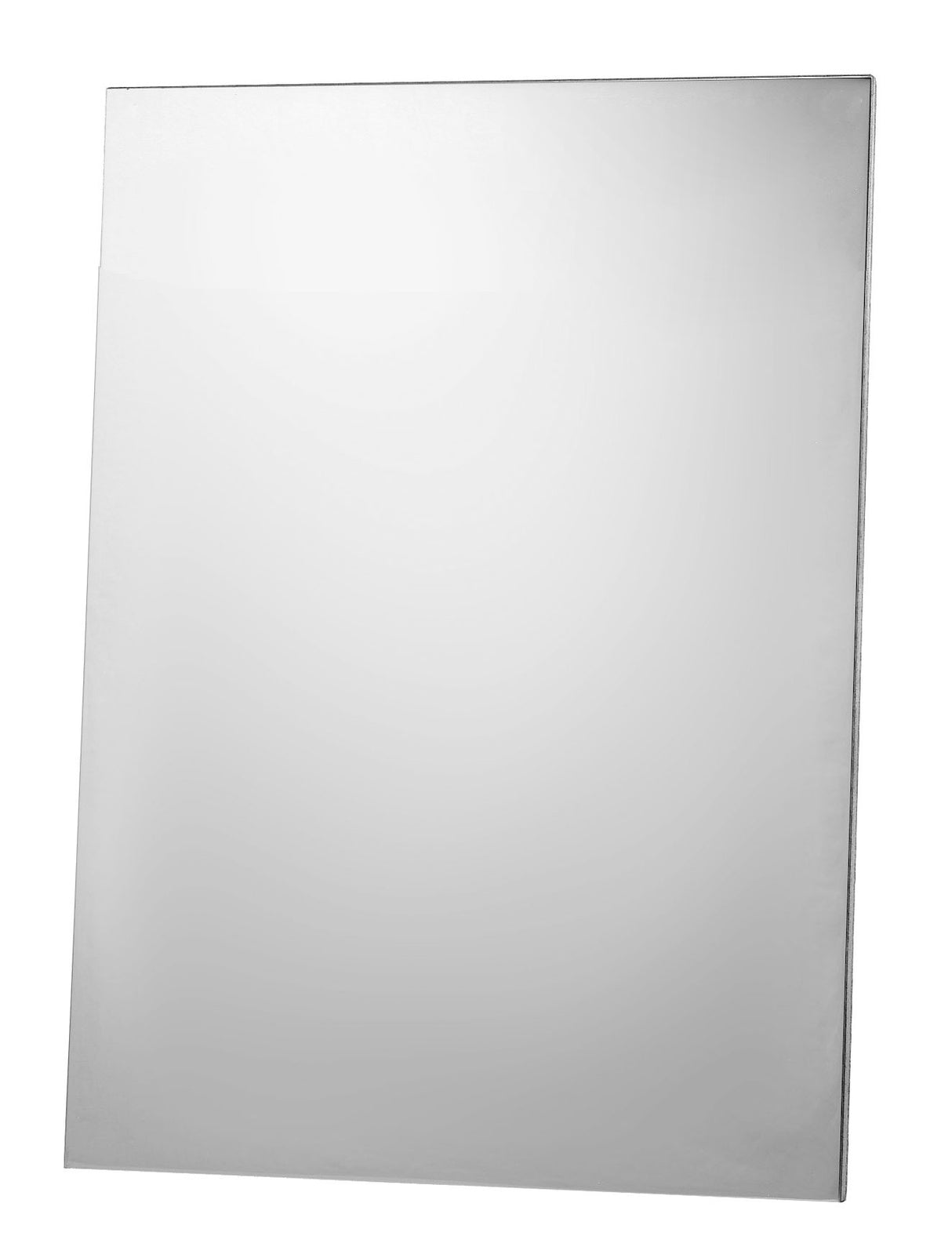 Vandal resistant mirror 500 x400 mm with concealed fixing
