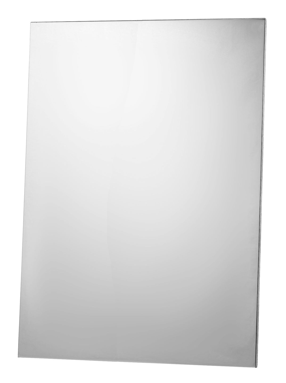 Vandal resistant mirror 600 x500 mm with concealed fixing