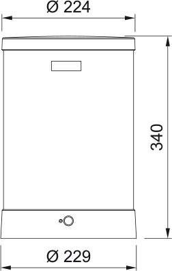 Set Maris Water Hub Boiling Mech J-MB 4L - Matt Black armatur med kogende vand