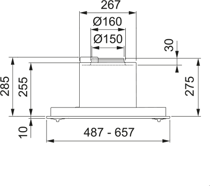 EMHÆTTE 620 49 RF FRANKE