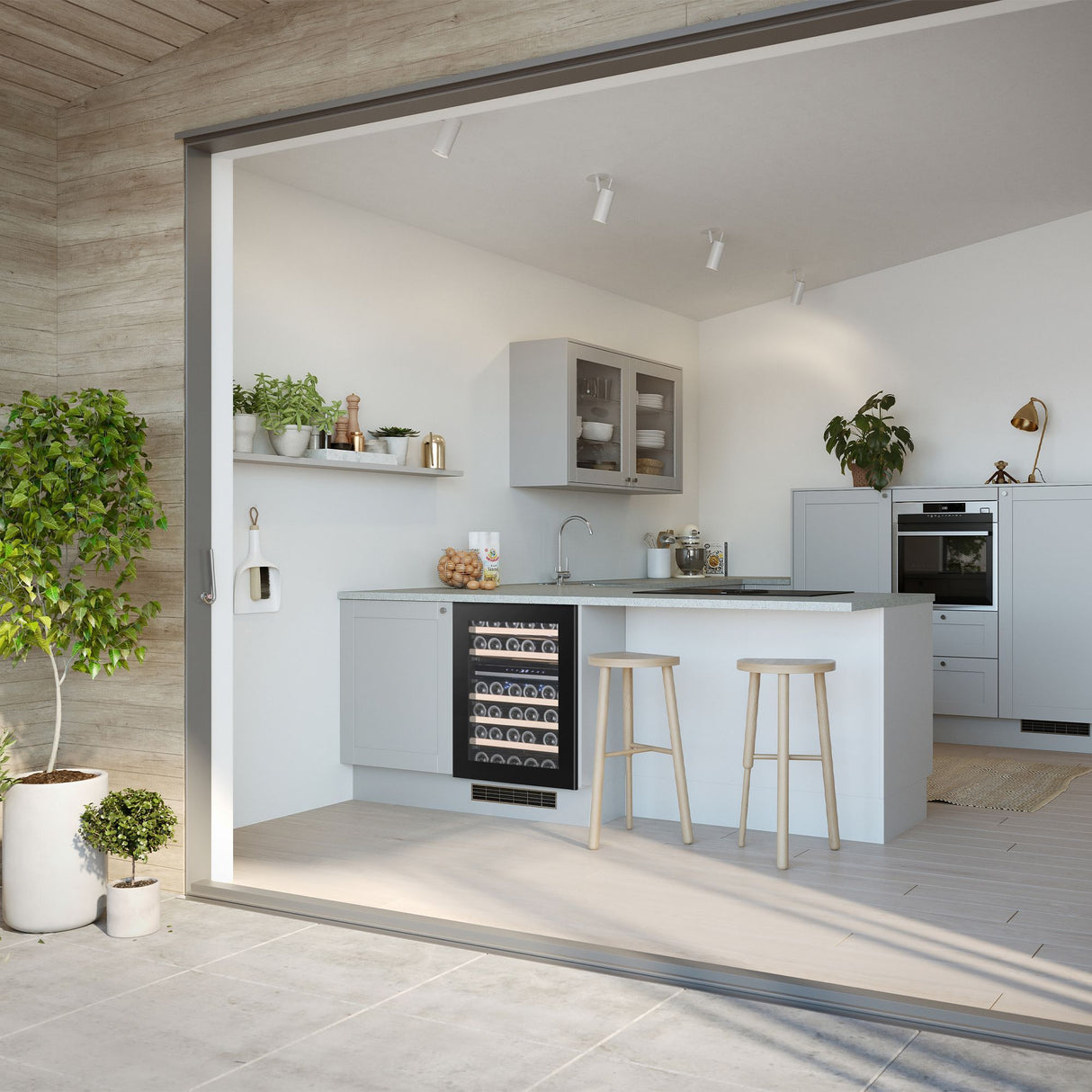 Temptech Oslo OX60DRB-24 vinkøleskab