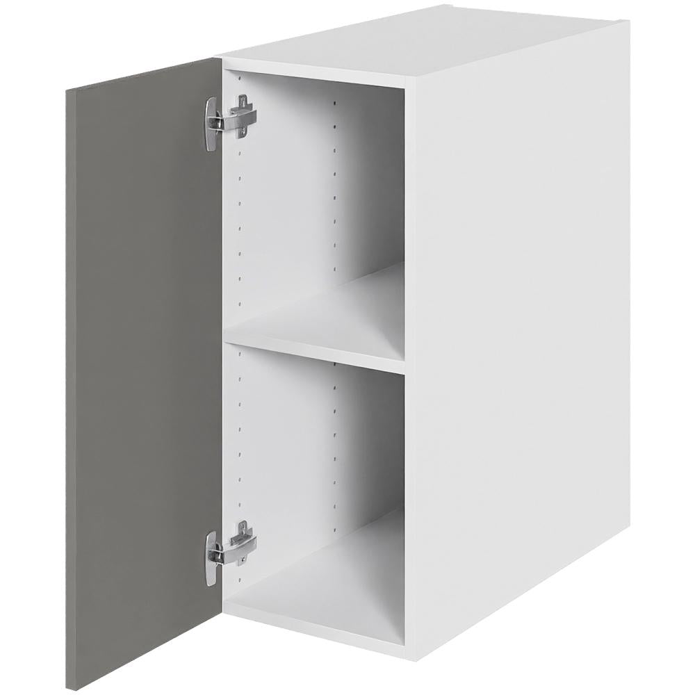 Multi-Living Køkken hyldeskab i Cibo Grigio H: 70,4 cm D: 60,0 cm - 1 låge inklusiv 1 hylde - Bredde: 30 cm