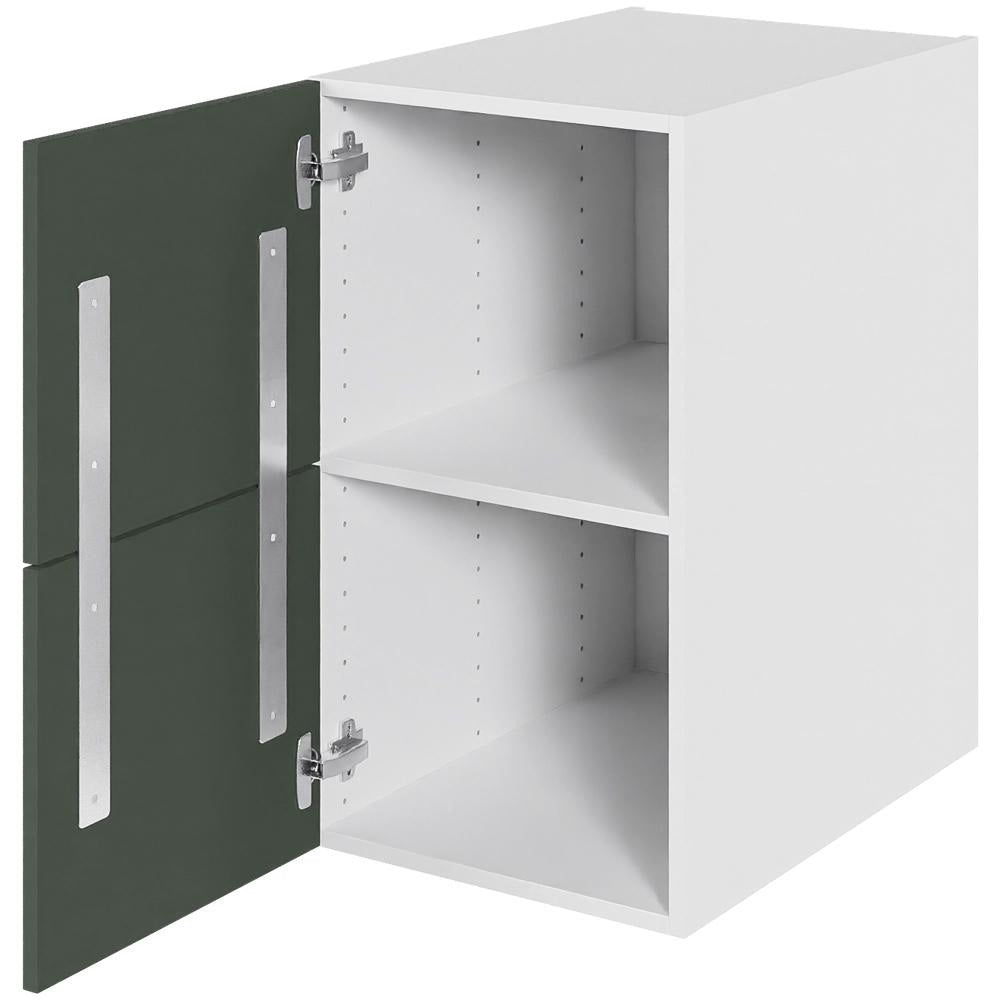 Multi-Living Køkken hyldeskab i Cibo Verde 120 H: 70,4 cm D: 60,0 cm - Inkluderet løs hylde & skuffe look - Bredde: 40 cm