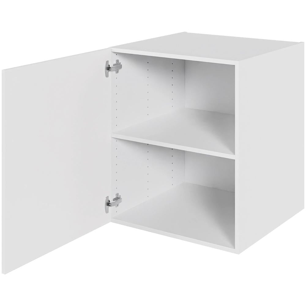 Multi-Living Køkken hyldeskab i Malet Hvid Front H: 70,4 cm D: 60,0 cm - 1 låge inklusiv 1 hylde - Bredde: 60 cm