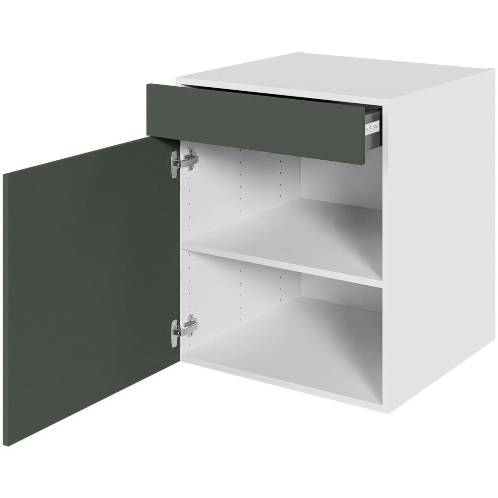 Multi-Living Køkken hyldeskab i Cibo Verde 120 H: 70,4 cm D: 60,0 cm B:60 cm - med skuffe og hylde