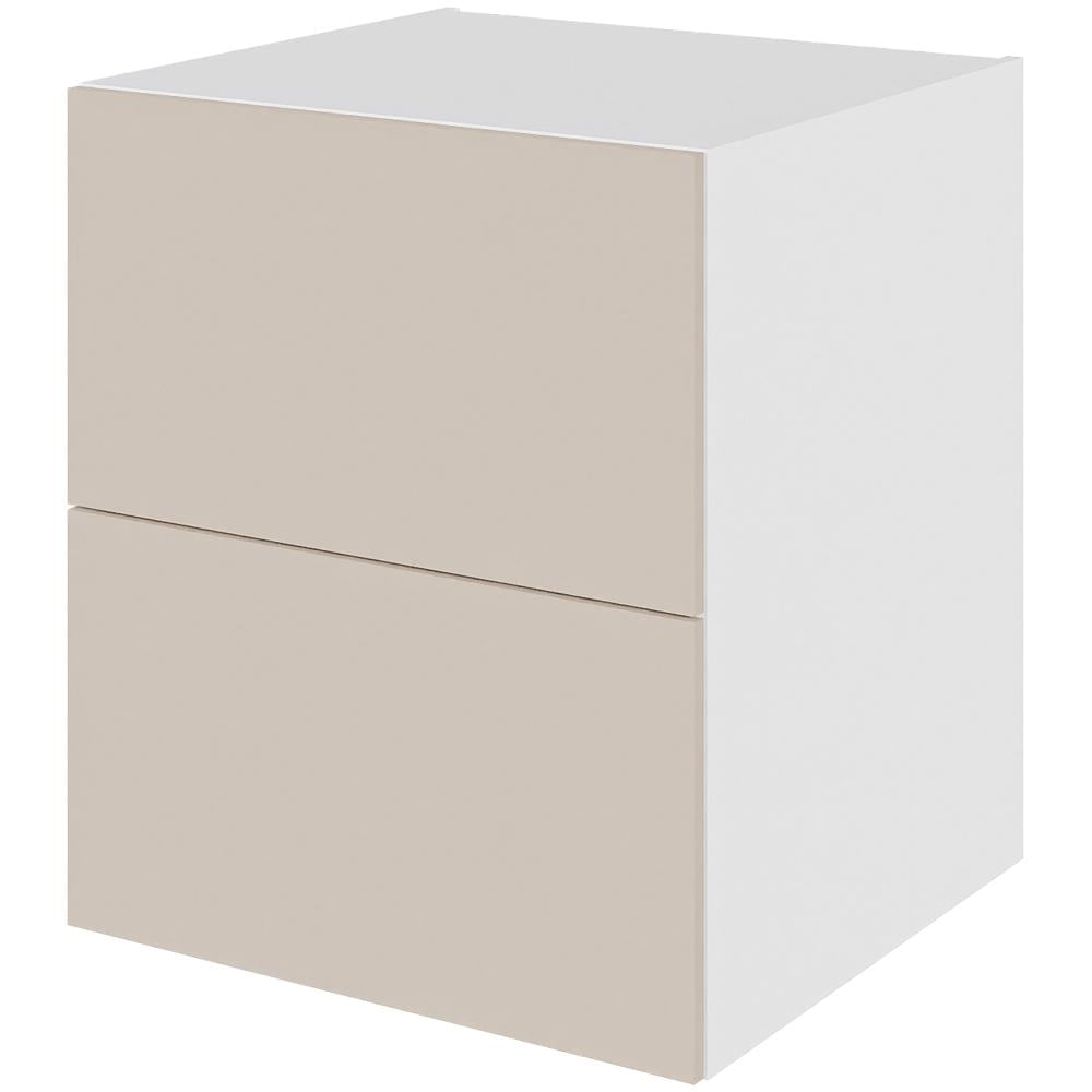 Multi-Living Køkken skuffeskab i Cibo Sabbia 123 H: 70,4 cm D: 60,0 cm - 2 skuffer fuldudtræk/softluk - Bredde: 60 cm