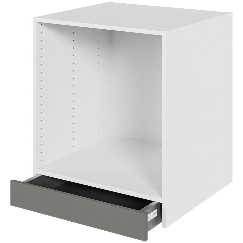 Multi-Living Køkken ovnskab i Cibo Grigio H: 70,4 cm D: 60,0 cm - 1 skuffe fuldudtræk/softluk - Bredde: 60 cm