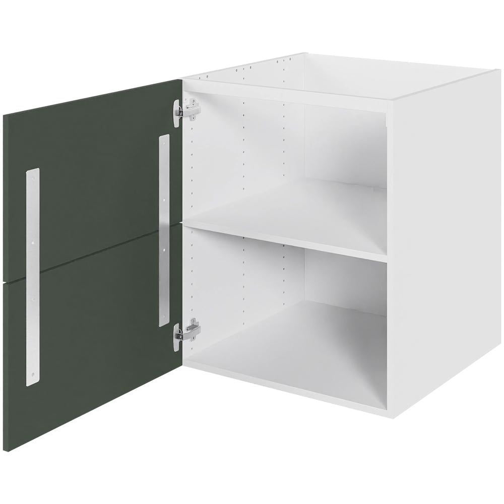 Multi-Living Køkken vaskeskab i Cibo Verde 120 H: 70,4 cm D: 60,0 cm - Inkluderet affaldsstativ & skuffe look - Bredde: 60 cm