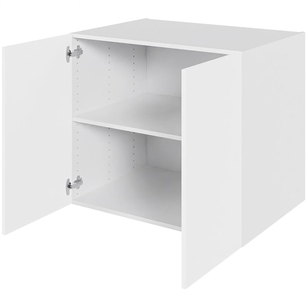 Multi-Living Køkken hyldeskab i Cibo Bianco 129 H: 70,4 cm D: 60,0 cm - 2 låger inklusiv 1 hylde - Bredde: 80 cm