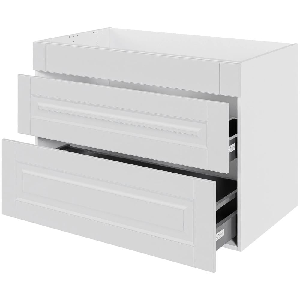 Multi-Living Køkken vaskeskab i Romantik H: 70,4 cm D: 60,0 cm - Fuldudtræk/softluk - Bredde: 100 cm