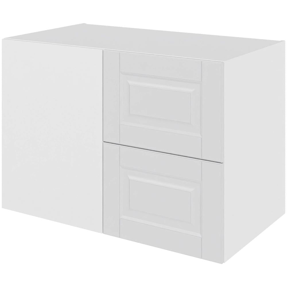 Multi-Living 2 skuffelook Romantik - Hjørneskab 100 cm låge og Le Mans udtræk