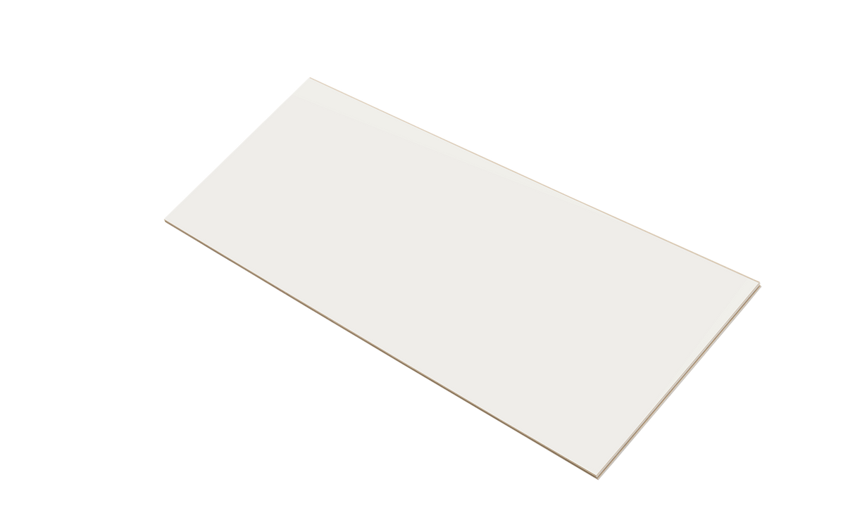 Uni paneler i hvid malet - vælg mellem forskellige størrelser for at sammensætte din væg