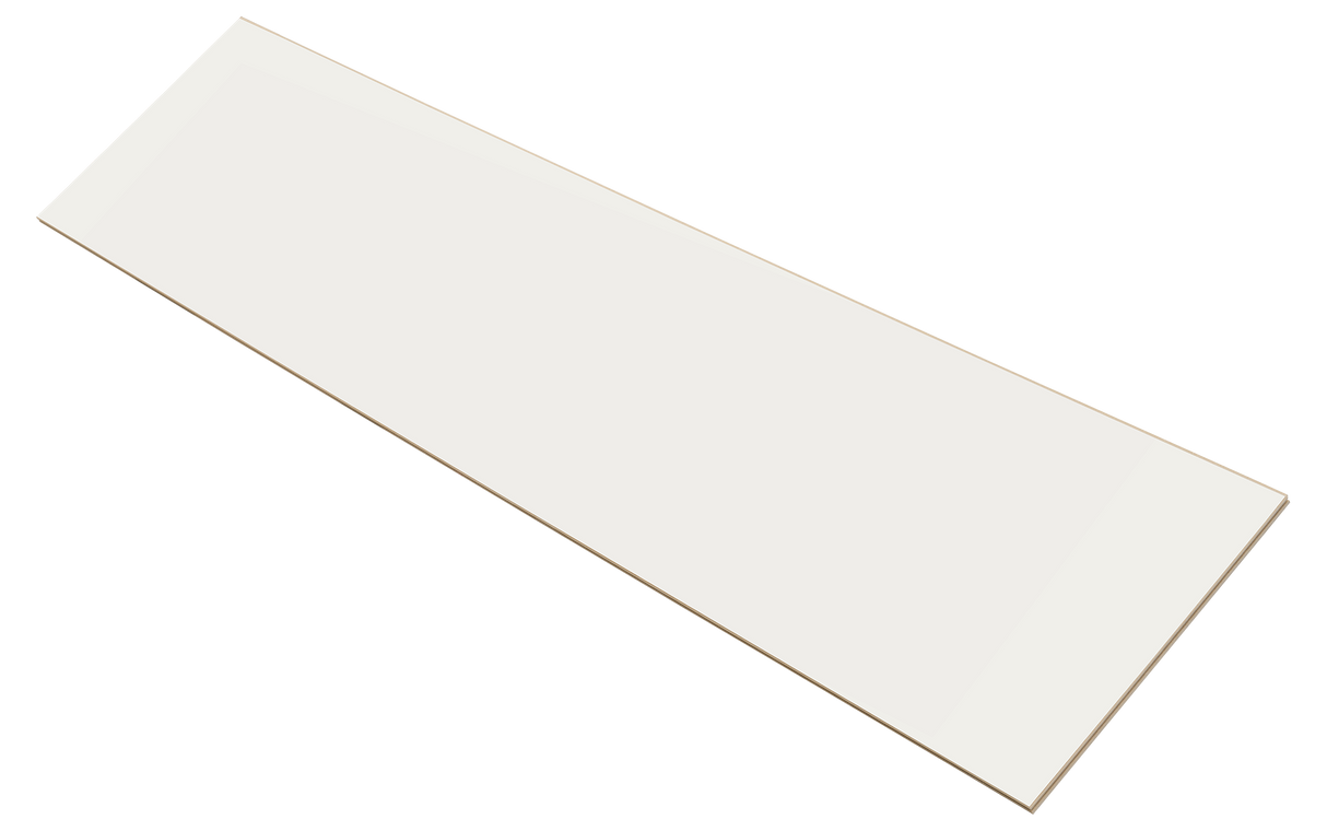 Uni paneler i hvid malet - vælg mellem forskellige størrelser for at sammensætte din væg