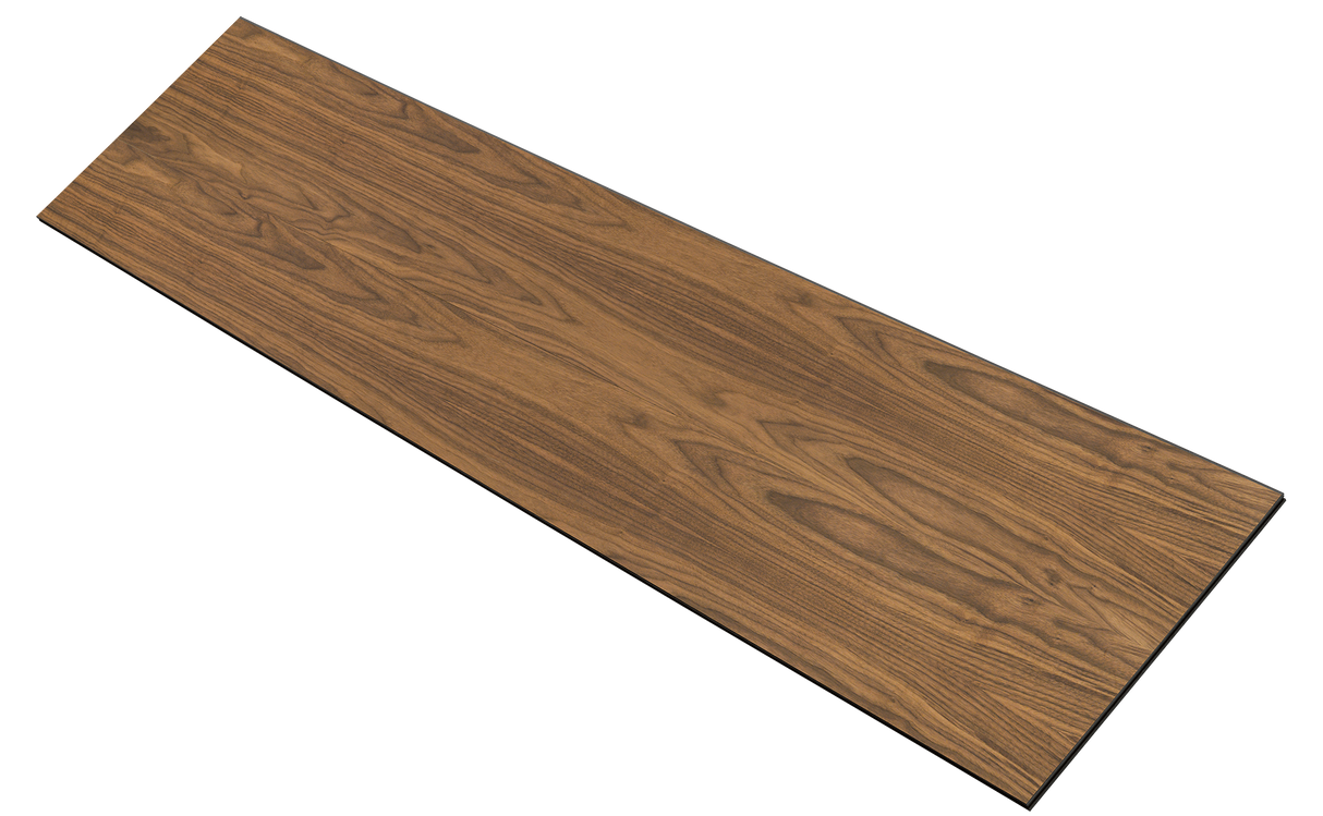 Uni paneler i klar olie med valnødfiner og sort kerne - vælg mellem forskellige størrelser for at sammensætte din væg