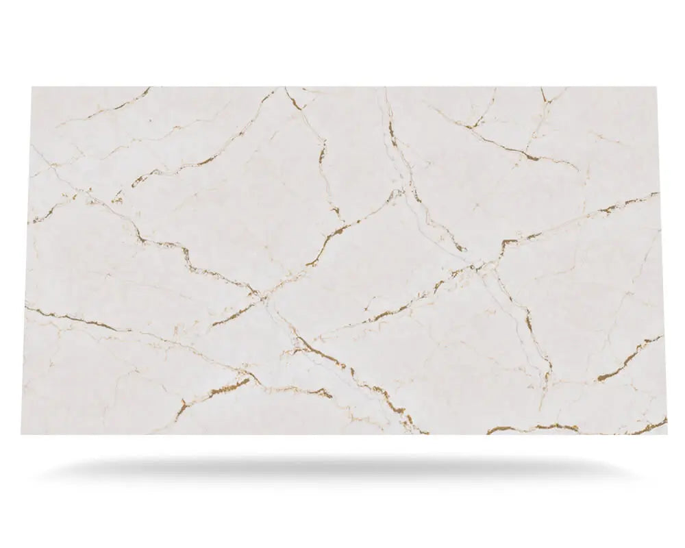 Versailles Ivory Poleret Komposit bordplade på mål