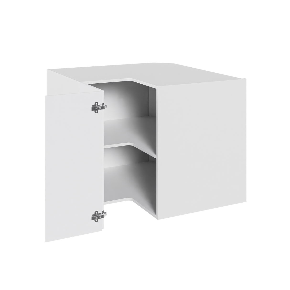 Multi-Living Køkken hjørneskab i Romantik knæklåge H: 70,4 cm D: 60,0 cm - 1 låge 3 hylder - Bredde: 90 cm