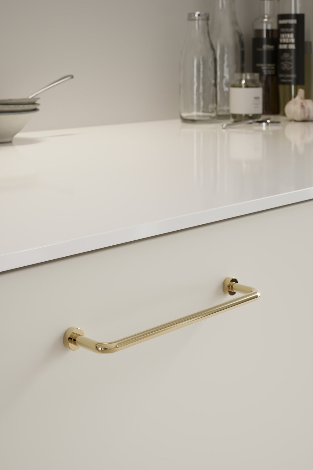 Furnipart Lounge Greb Ubehandlet messing poleret 128/160