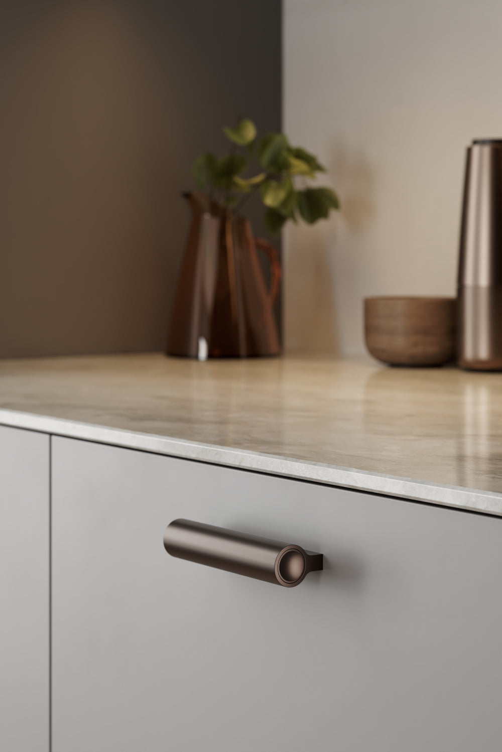 Furnipart Lucente Greb Mat bronze 64/224/1088mm