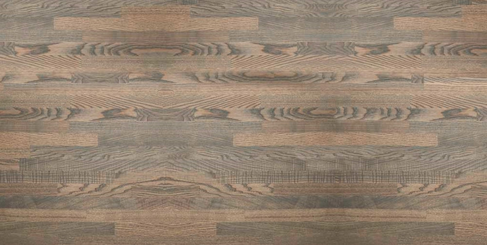 Ask grå oliering bordplade på mål