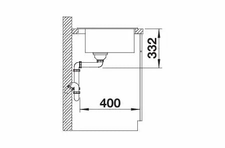 BLANCO NAYA 5 sort UX