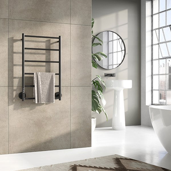 Cento håndklædetørre 800x500mm, MAT SORT